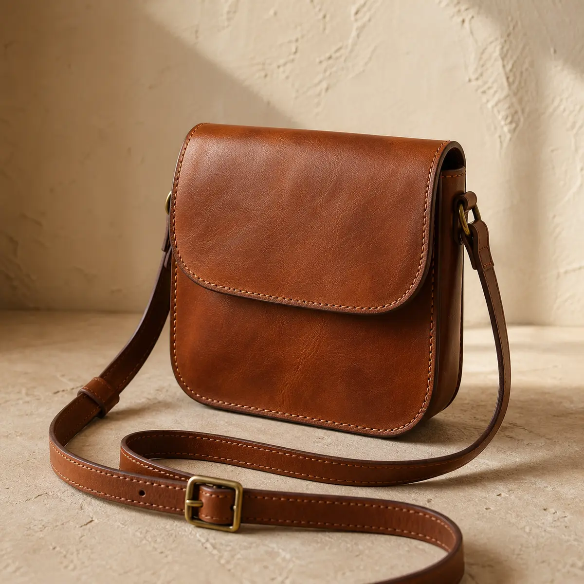 Leather Crossbody Bag