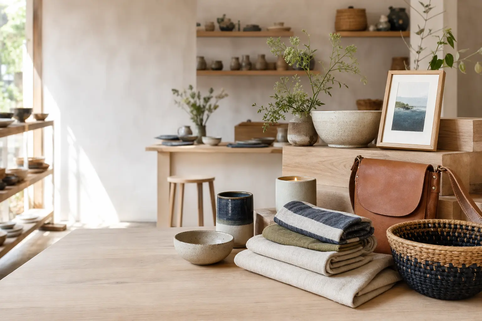 Handmade goods from independent sellers